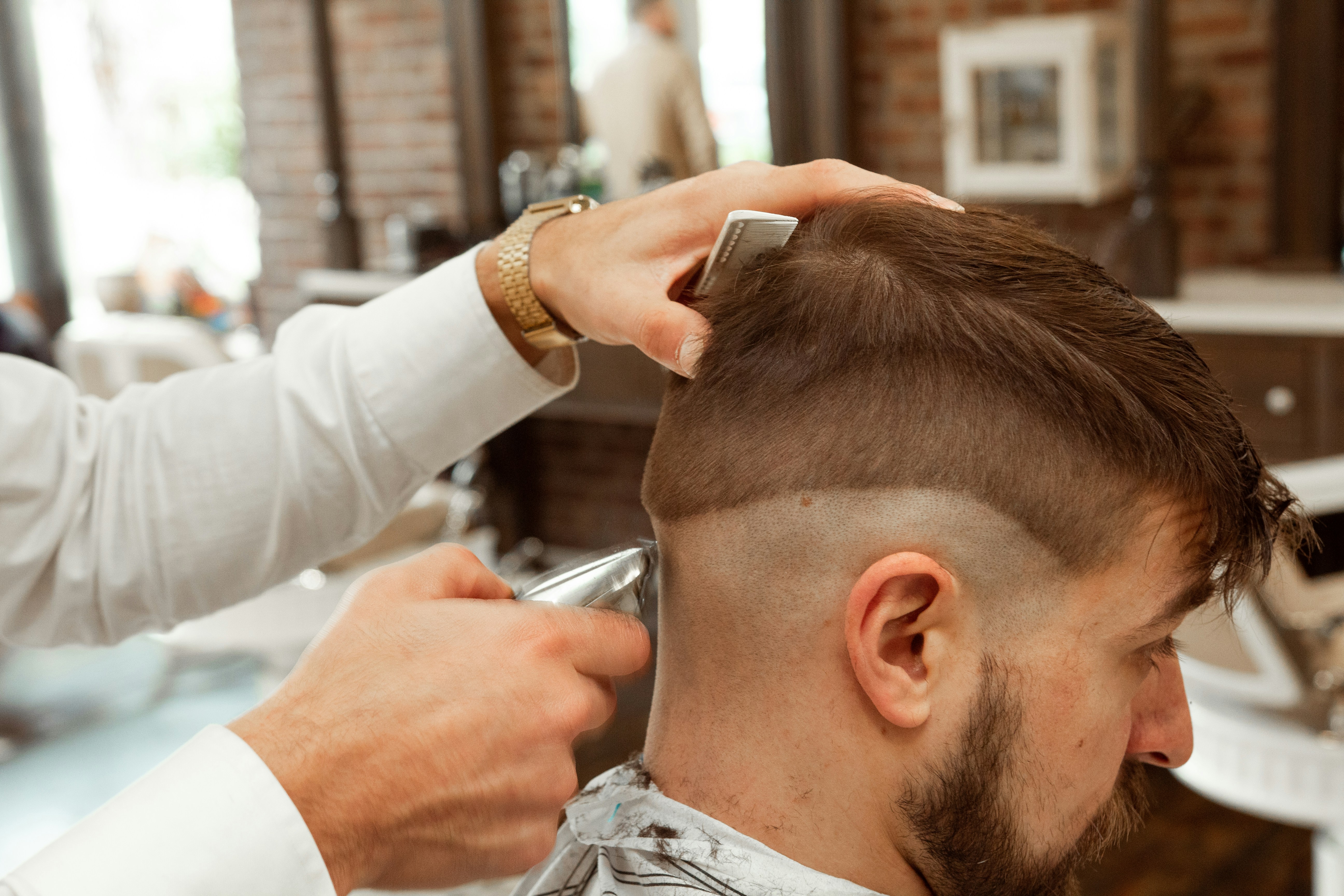 Corte degradado moderno