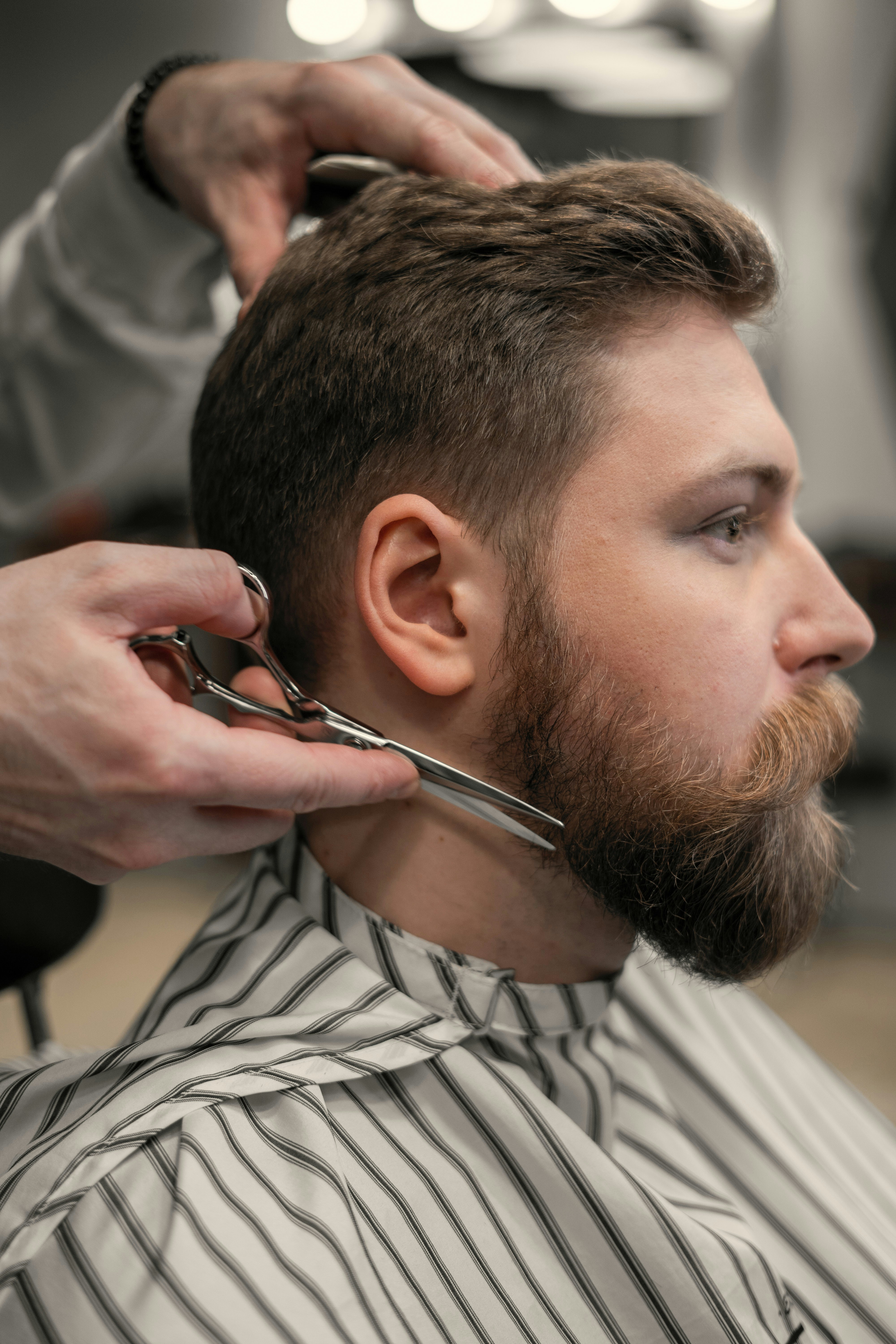 Corte clásico masculino